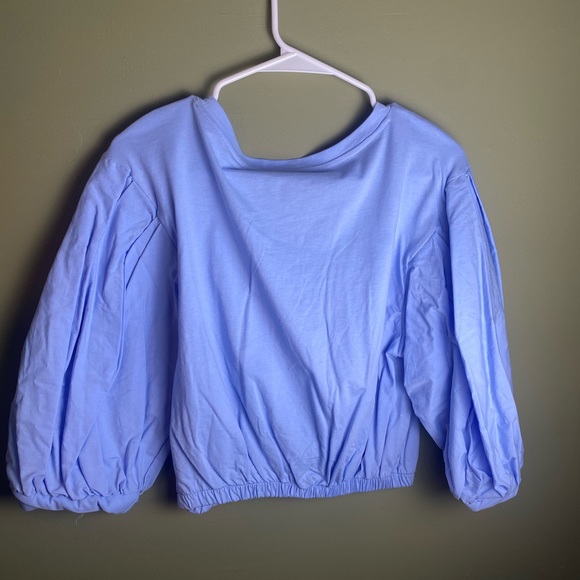 Zara balloon sleeve top - Picture 3 of 3